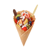 Super Cone Vers Fruit,Soft Ice Corner,Angelo,Good Choice;4,95